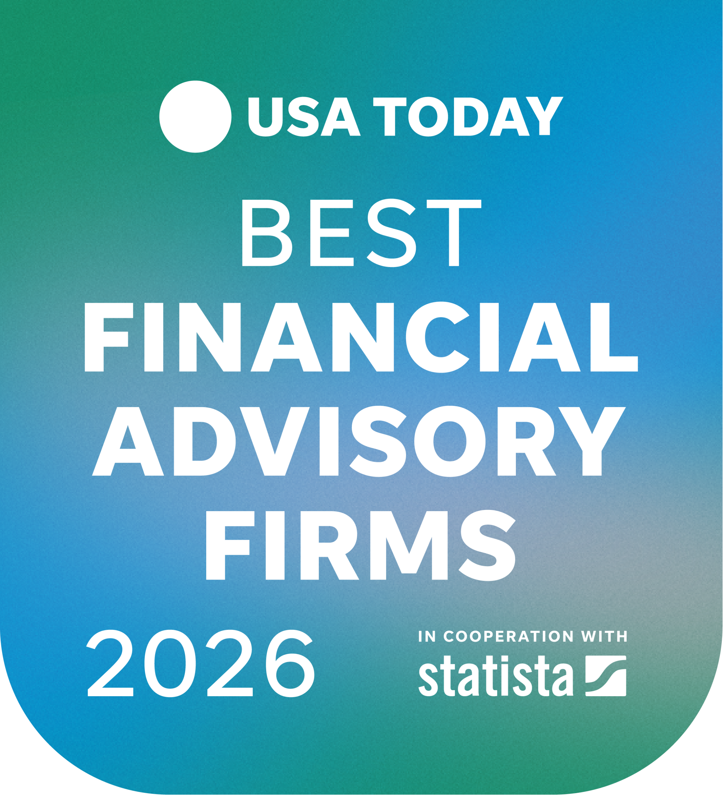 USA Today Best Financial Advisory Firms 2026 Badge